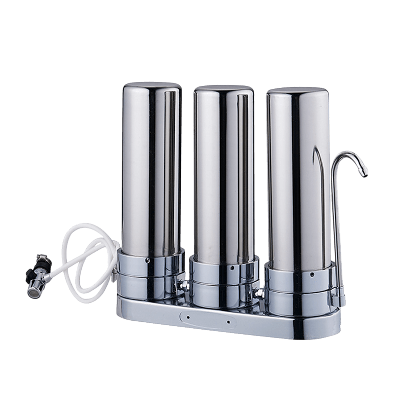 304 RVS 3-traps waterfilter 103SST