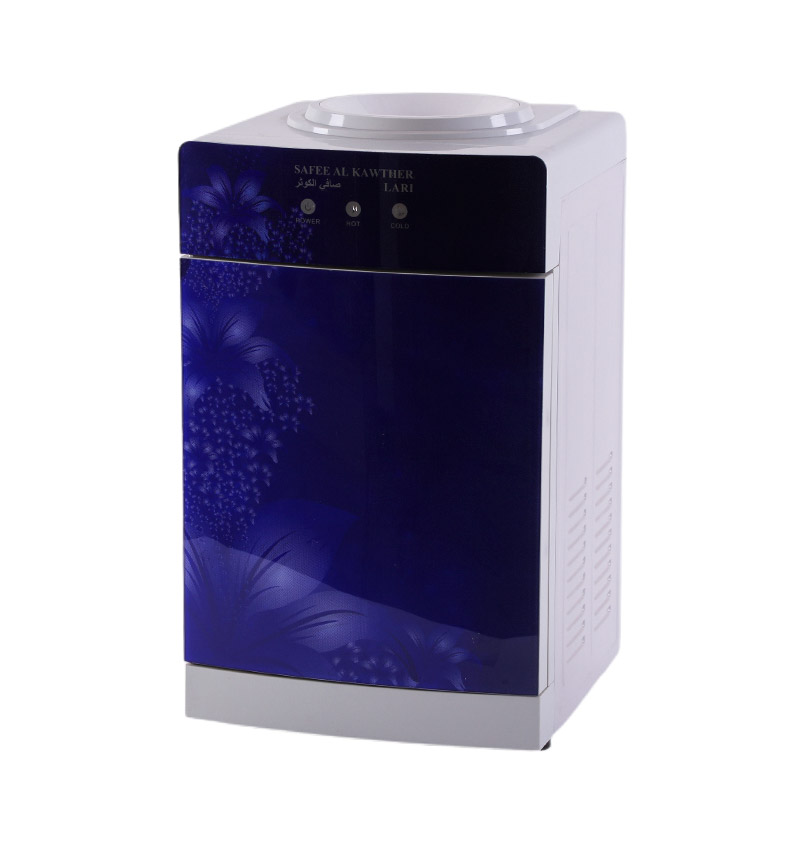 detail of blauw Kleine desktop-waterdispenser PS-STR-96B